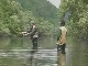 Fishing on the river Una (ボスニア・ヘルツェゴビナ)