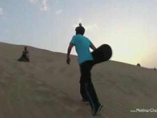 صور Snowboarding in the desert سياحة