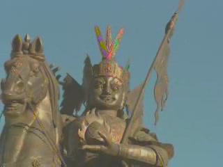 صور Statue of King Gesar  تمثال