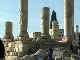 Temple of Hercules on the Citadel Mountain in Amman (约旦)