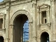 Triumphal Arch of the ancient city (Jordan)