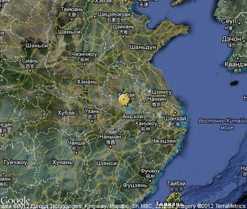 map: Anhui