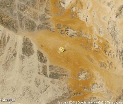 map: Bedouin festival in Wadi Rum