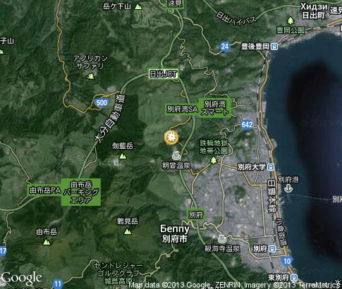 map: Beppu Nature