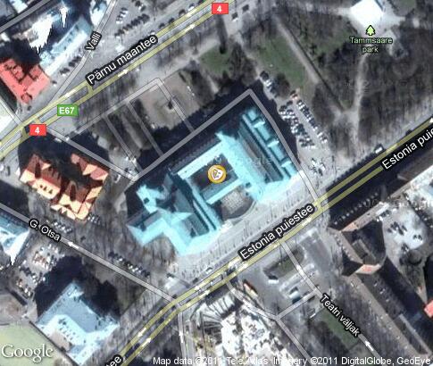 地图: Estonian National Opera