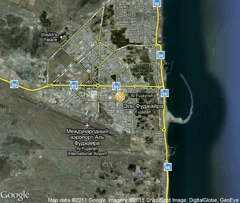 map: Fujairah Handicrafts