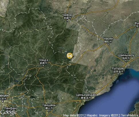 map: Hotels of Chengde