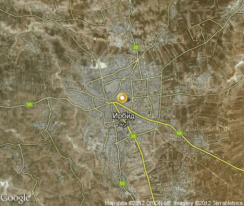 map: Irbid