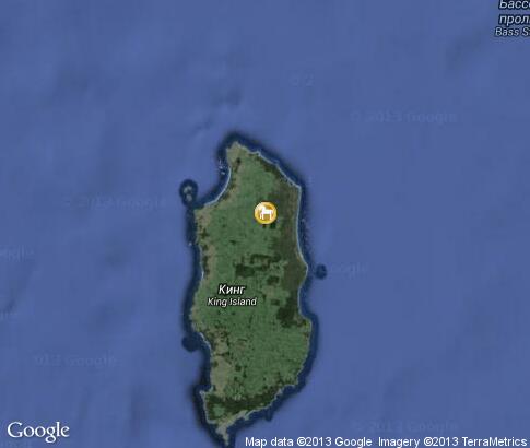 map: King Island Birds Watching