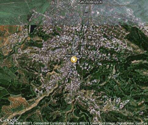 地图: Kislovodsk fortress