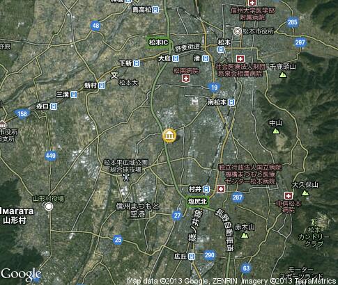 地图: Kura in Matsumoto