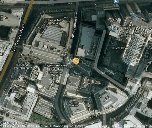 地图: Leadenhall Market