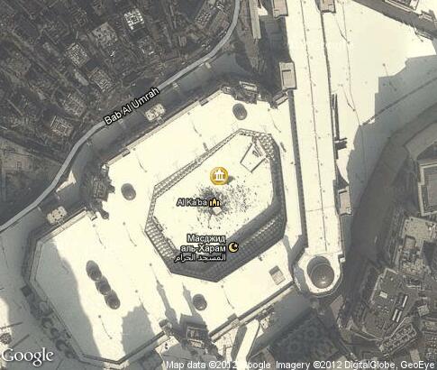 map: Masjid al-Haram