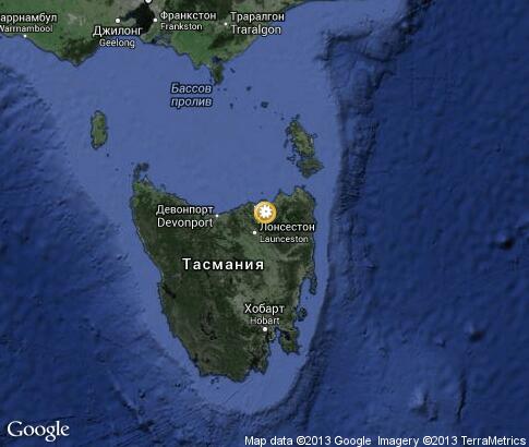 地图: National Parks of Tasmania