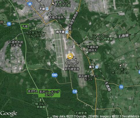 map: New Chitose Airport