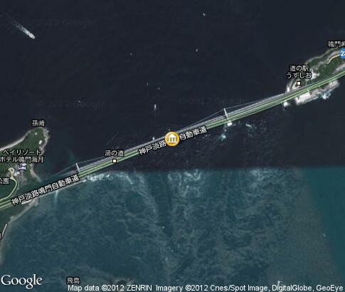 map: Onaruto Bridge