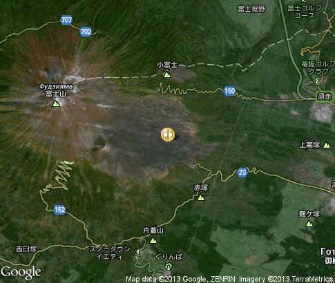 地图: Opening of Mount Fuji
