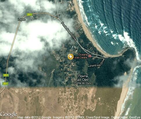 地图: Ponta do Ouro