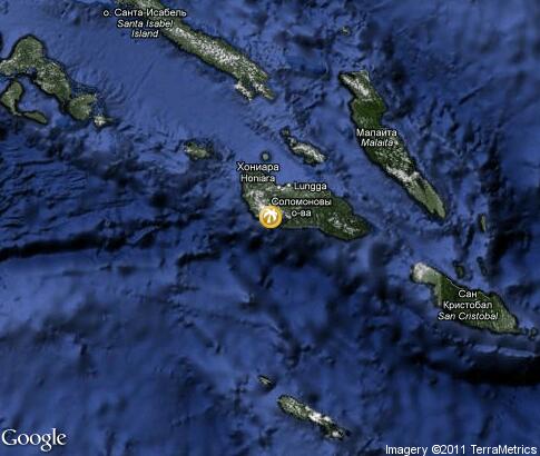 map: Resort, Solomon Islands