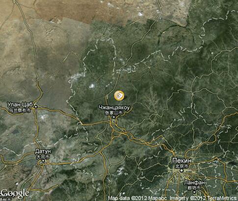 map: Shadow play in Chengde