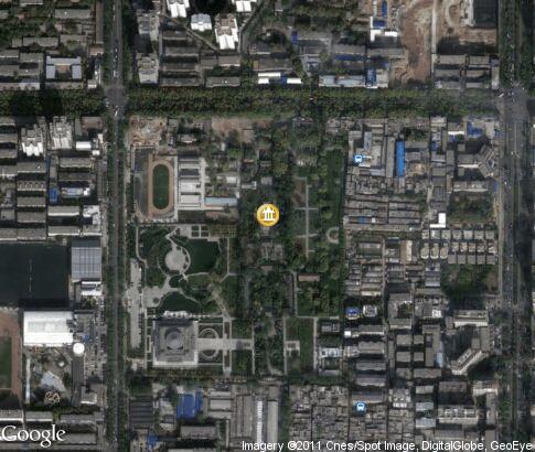 map: Small Wild Goose Pagoda