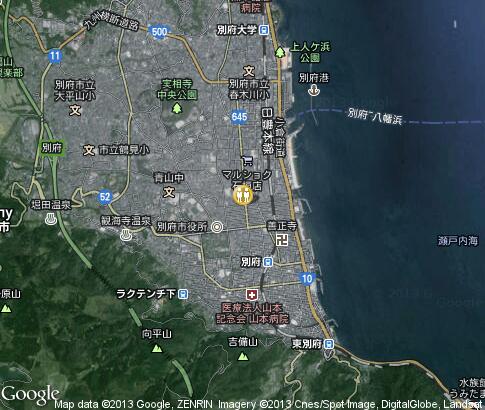 地图: Sport in Beppu