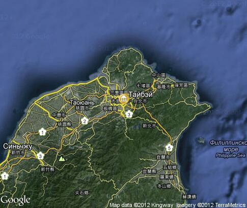 map: Taiwanese Tea Culture