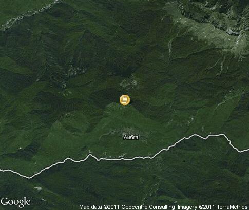 map: Unnamed falls, Aibga