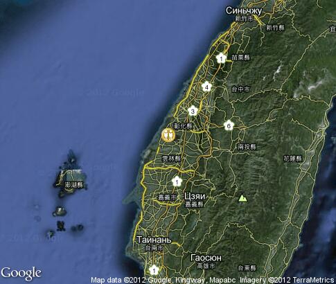 地图: Wedding in Taiwan