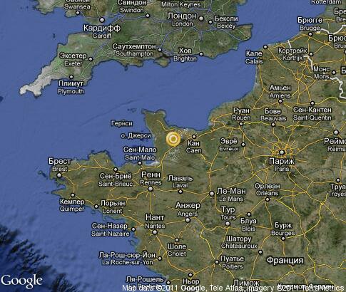 map: Basse-Normandie