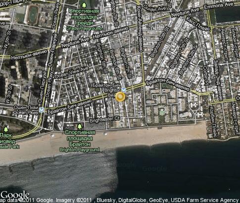 地图: Brighton Beach