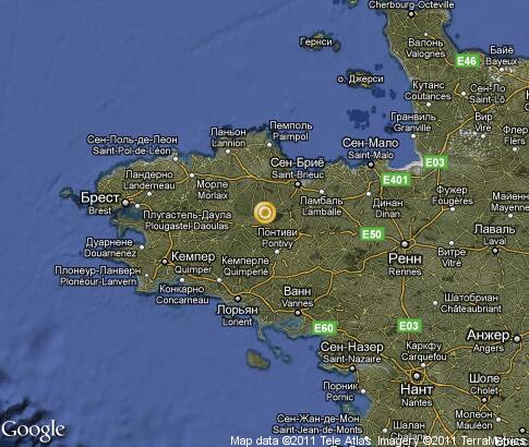 map: Brittany