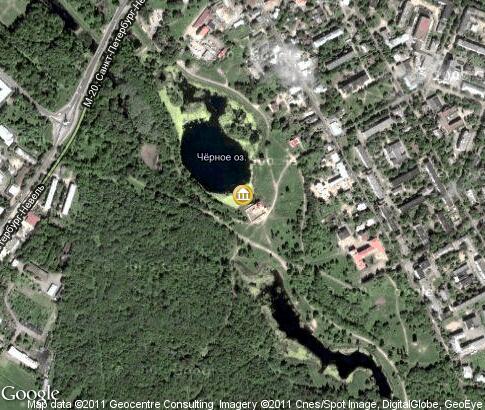 map: The Gatchina’s Museum of Regional Studies