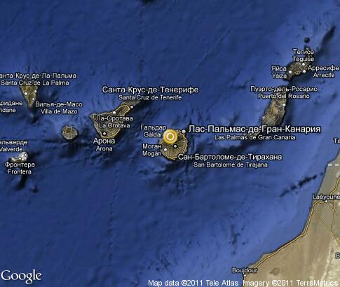 map: Gran Canaria