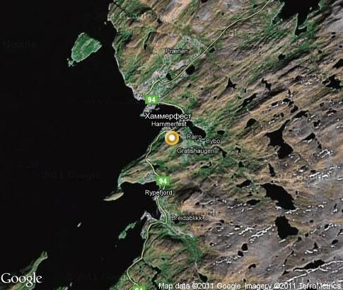 map: Hammerfest