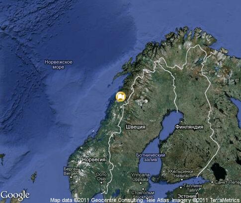 map: Norway