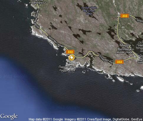 地图: Peggys Cove