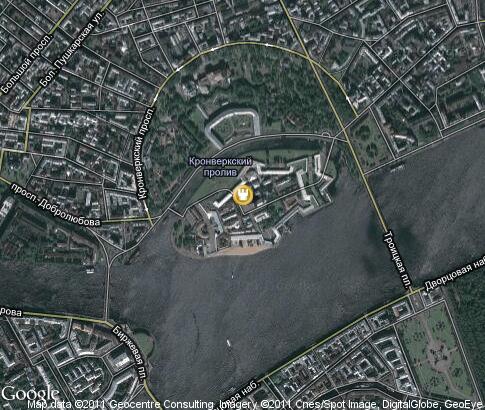 地图: The Peter and Paul Fortress