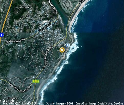 map: Port Shepstone