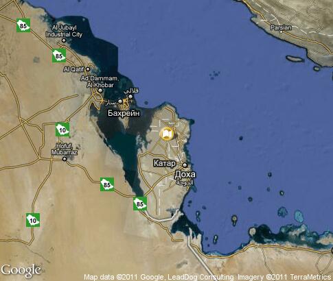 マップ: カタール