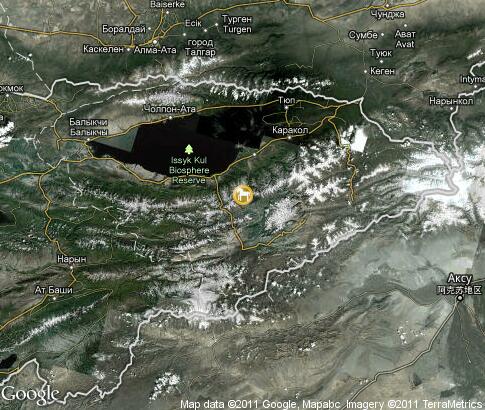 map: Snow leopard