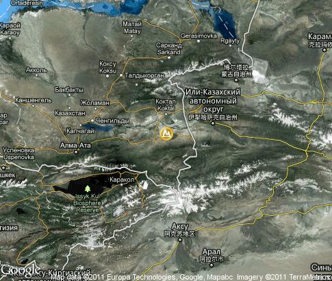 マップ: Tien Shan