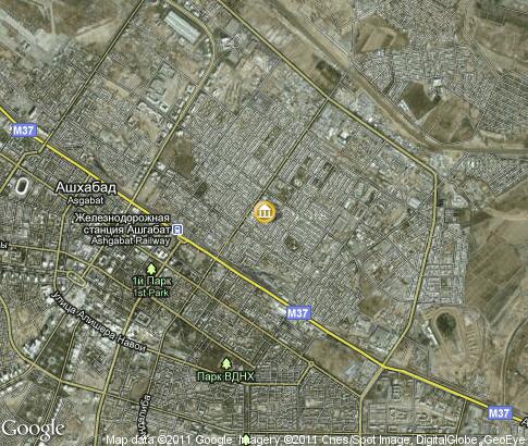 map: Night Ashgabat