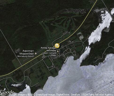 地图: Upper Canada Village