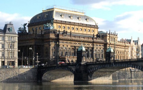 National Theatre was built in Prague in the 70-ies of XIX century in neo-renaissance style. They gathered money for the construction from all over the country, from different social groups. It is still a personification of national pride