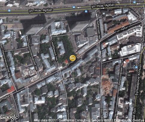 map: Arbat Street