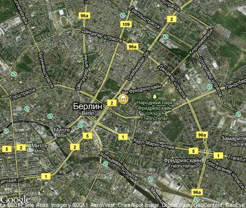 map: Berlin, culture