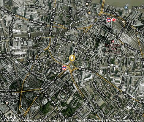 map: British School of Osteopathy