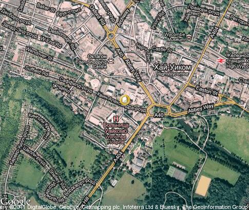 map: Buckinghamshire New University