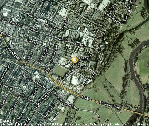 map: Burton College